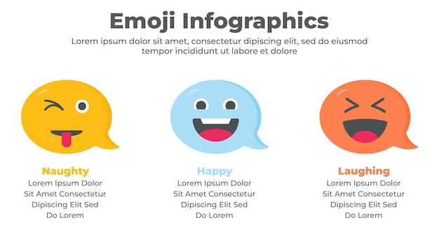 Vector vector emoji iconos travieso feliz riendo