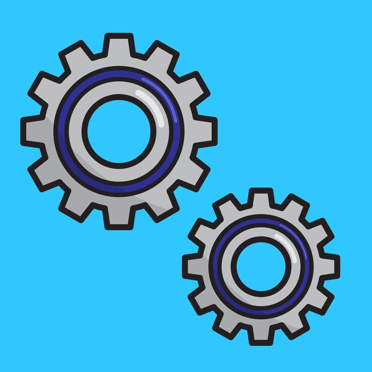 Vector de engranajes dobles