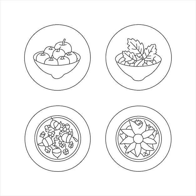 Vector de ensalada 18