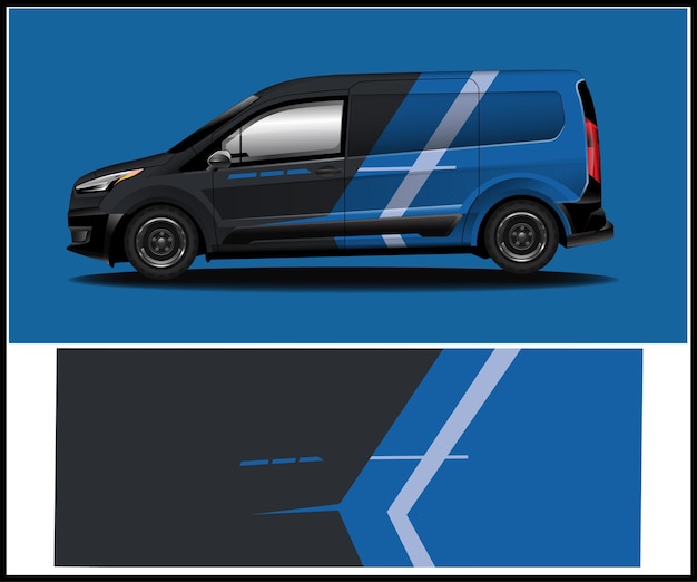 vector de envoltura gráfica de calcomanía de coche deportivo para señales de coche Imanes de coche