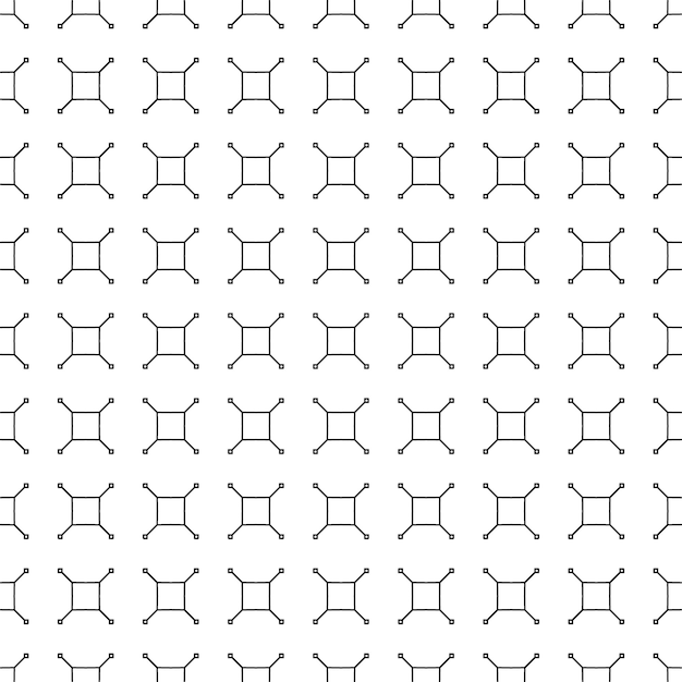 Vector EPS de patrones sin fisuras. Textura con estilo moderno Patrón negro