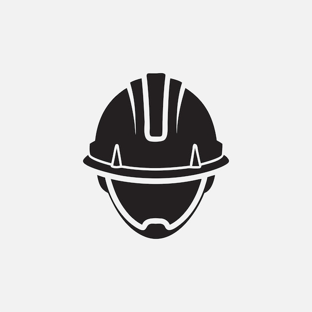 Vector de equipo de construcción para cascos de seguridad