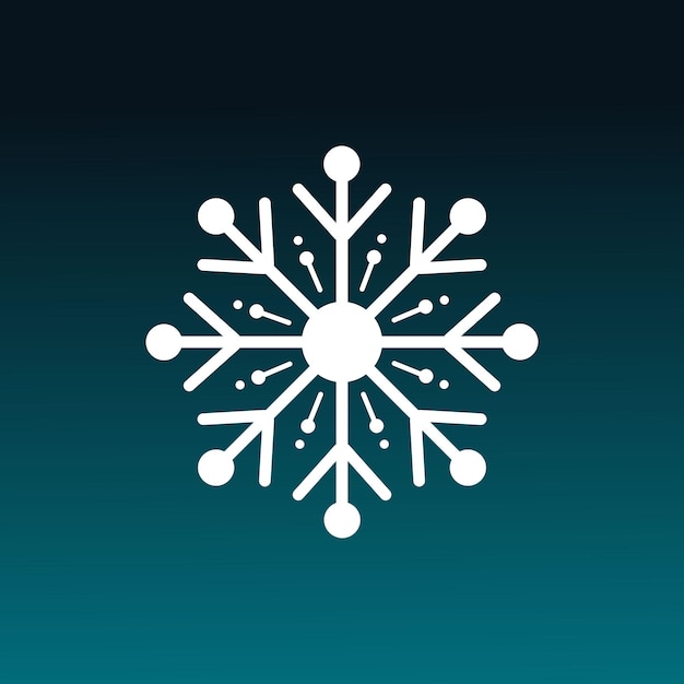 Vector de escamas de nieve png