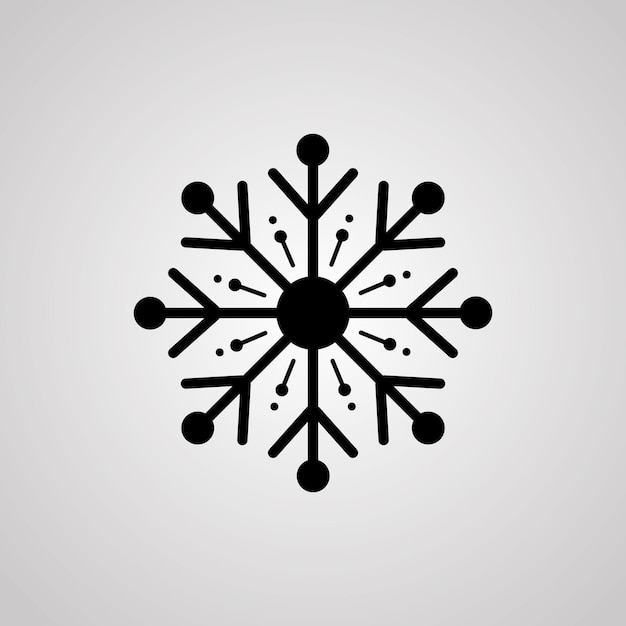 Vector de escamas de nieve png