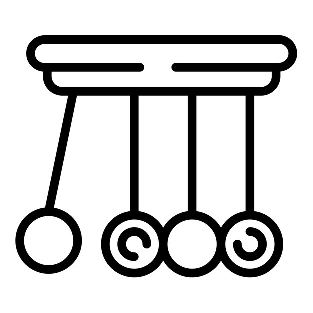 Vector de esquema del icono de la estrategia de la empresa Tiempo de trabajo Equipo productivo