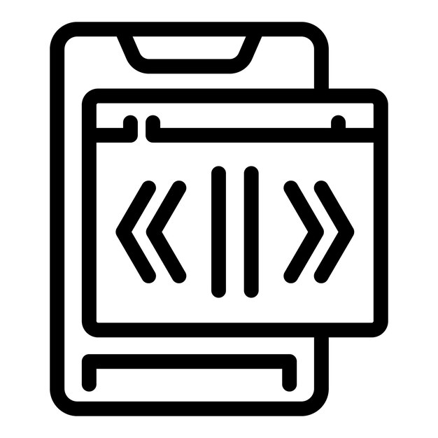 Vector de esquema del icono de ingresos del servicio de correo Pago de la cuota