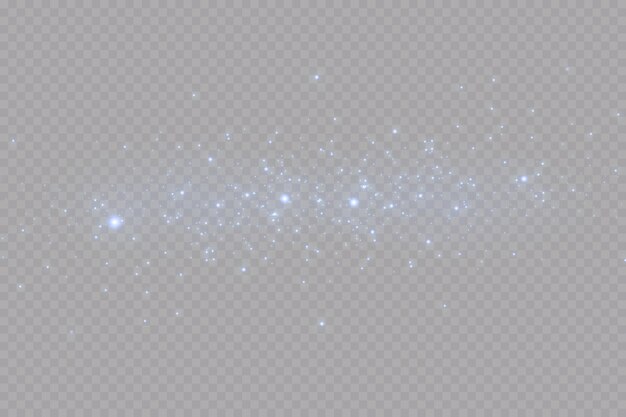 Vector estrellas brillantes luces y destellosefecto de luz brillante ilustración vectorial flash de navidad