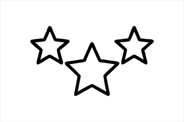 Vector de las estrellas