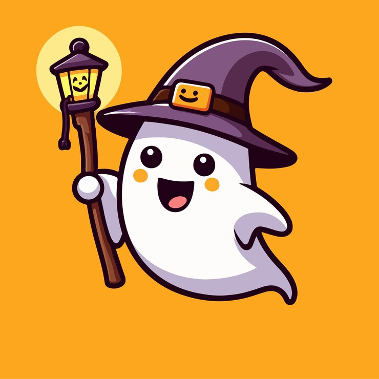 Vector de fantasmas de Halloween