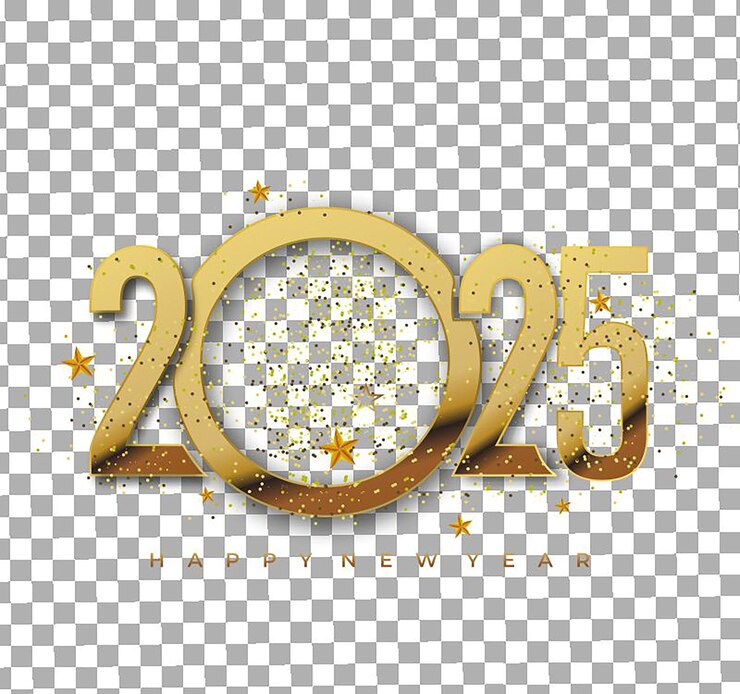 Vector vector de feliz año nuevo 2025