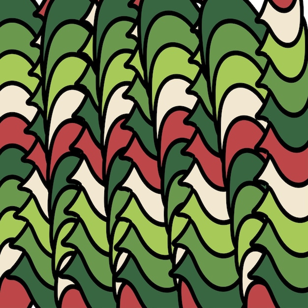 Vector Feliz Navidad Abstracto Fondo Diseño plano