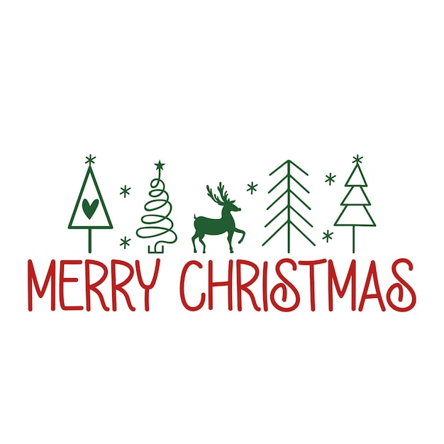 Vector de Feliz Navidad Vector de Navidad