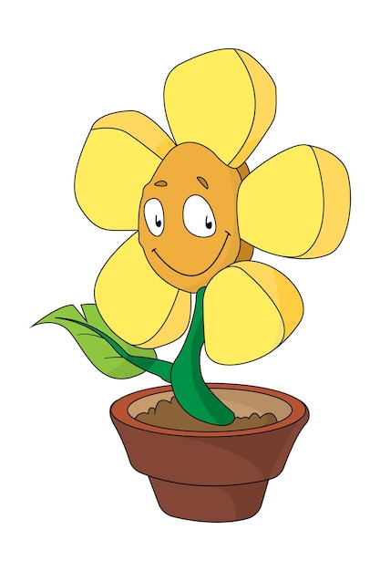 vector de flor de sol