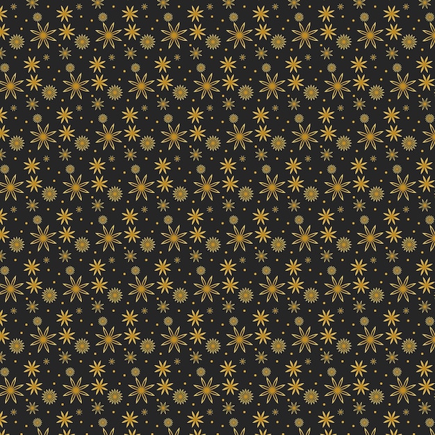 Vector floral sin fisuras de fondo