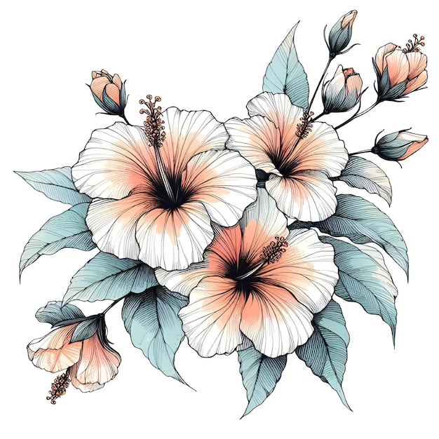 Vector floral de primavera