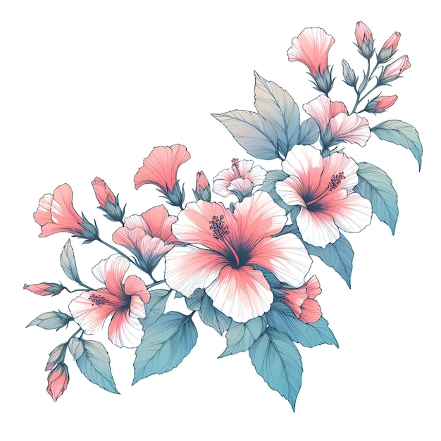 Vector floral de primavera