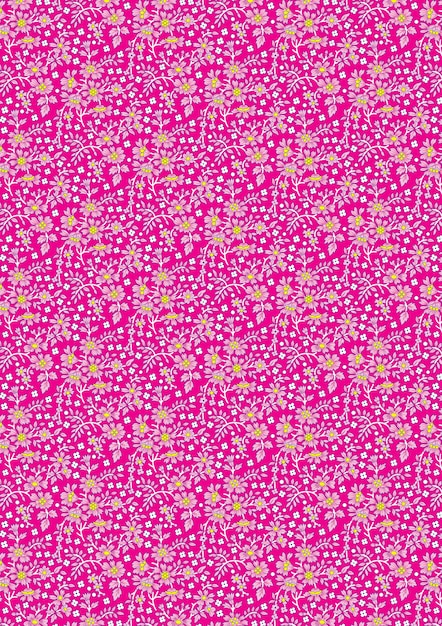 vector floral textil y patrón