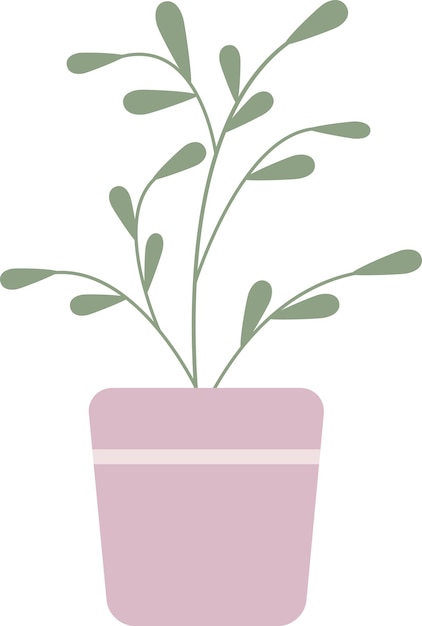 Vector de flores pastel de kawaii muy bonito