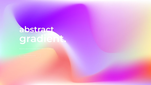 Vector de fondo abstracto de color gradiente