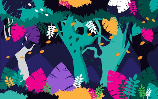 Vector de fondo abstracto creativo y colorido