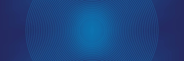 Vector de fondo abstracto dinámico azul brillante con líneas diagonales onda de círculo suave de movimiento rápido