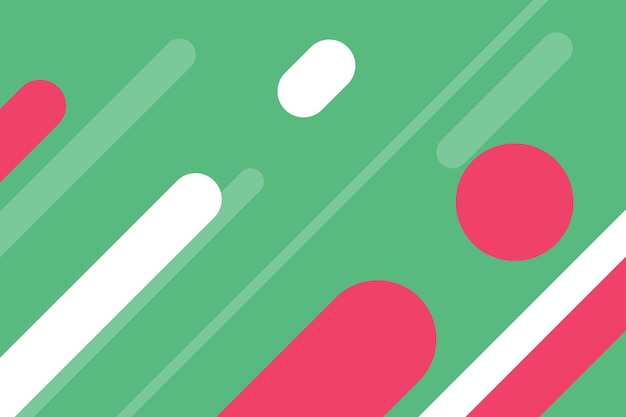 Vector de fondo abstracto en diseño plano