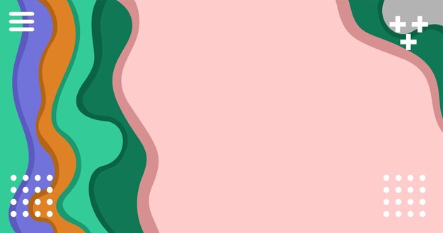 Vector de fondo abstracto con efecto de color