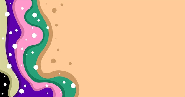 Vector de fondo abstracto con efecto de color