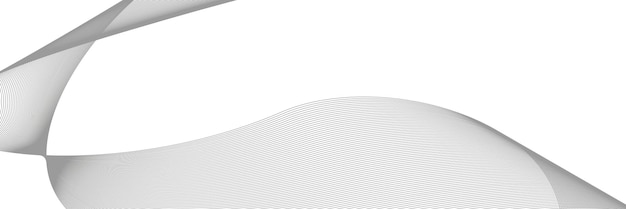 Vector de fondo abstracto gris con ondas dinámicas para el diseño de negocios