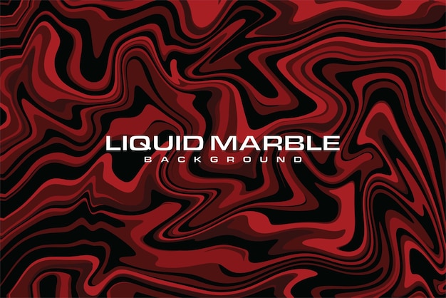 Vector de fondo abstracto de mármol líquido marrón
