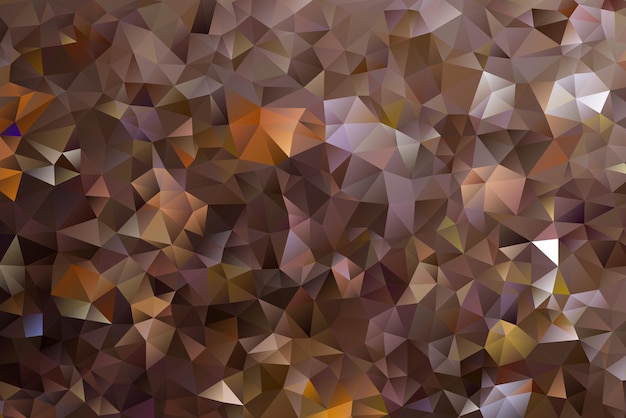 Vector de fondo abstracto multicolor de efecto triángulos geométricos