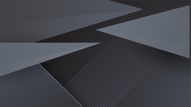 Vector de fondo abstracto negro