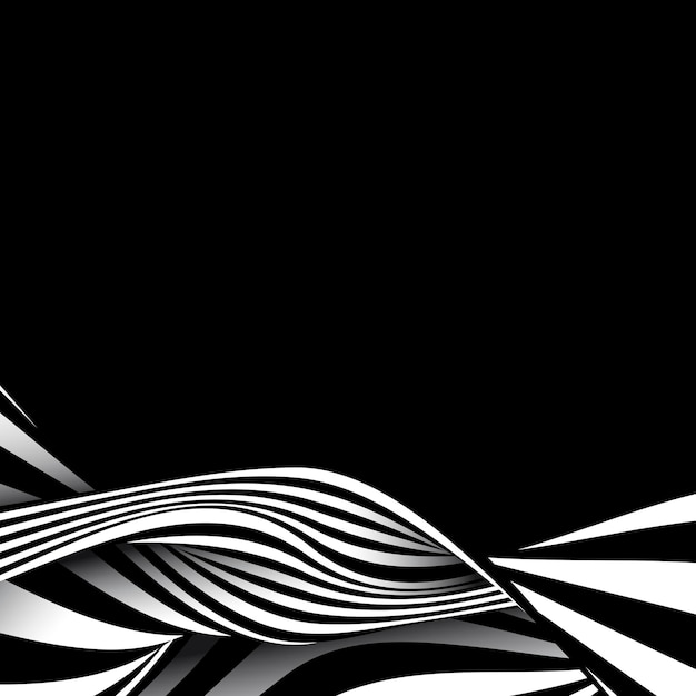 Vector vector de fondo abstracto negro