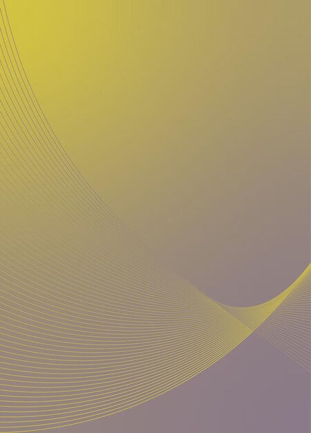 Vector de fondo abstracto con red de ondas dinámicas o líneas onduladas Banner premium
