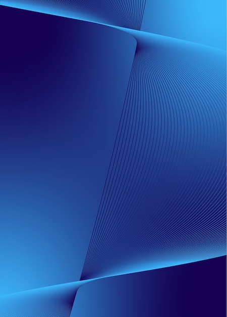 Vector de fondo abstracto con red de ondas dinámicas o líneas onduladas Banner de textura de rayas premium