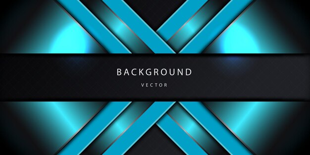 Vector de fondo abstracto superpuesto con color oscuro y estilo elegante