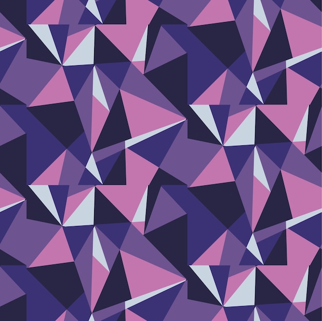 Vector, fondo abstracto de triángulos