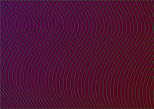 Vector de fondo de arte de línea de neón estético