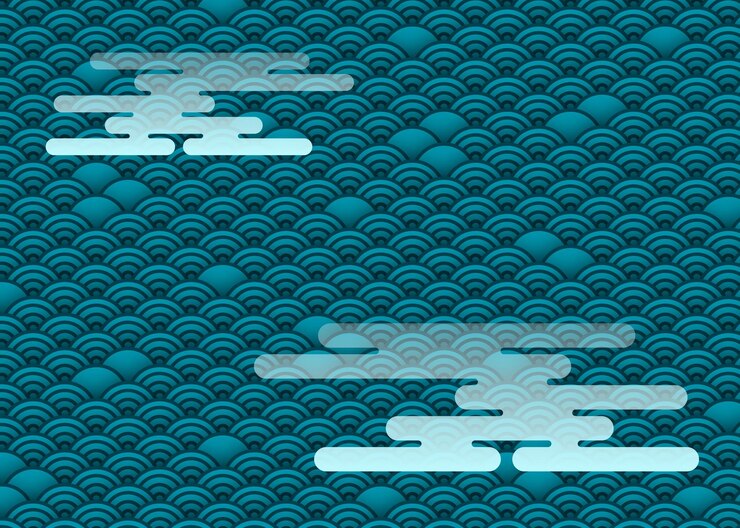 Vector de fondo asiático