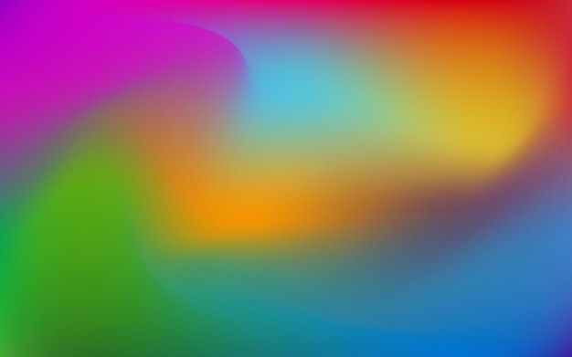 Vector de fondo de banner multicolor degradado abstracto