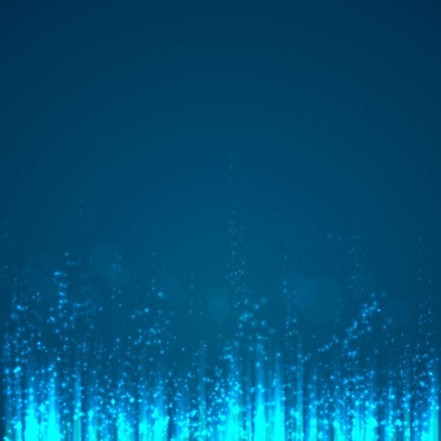 Vector de fondo brillante para el diseño. de los rayos y el resplandor