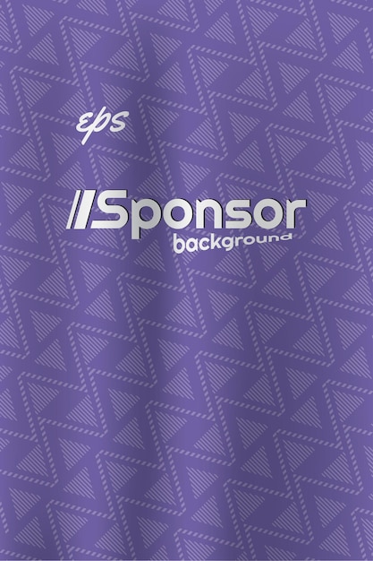 Vector de fondo camiseta deportiva para la sublimación patrón geométrico
