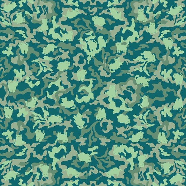 Vector de fondo de camuflaje gris CAT
