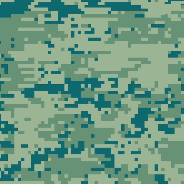 Vector de fondo de camuflaje verde