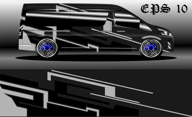 vector de fondo de carreras para autocaravanas y más