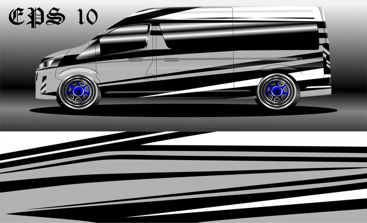 Vector vector de fondo de carreras para autocaravanas y más