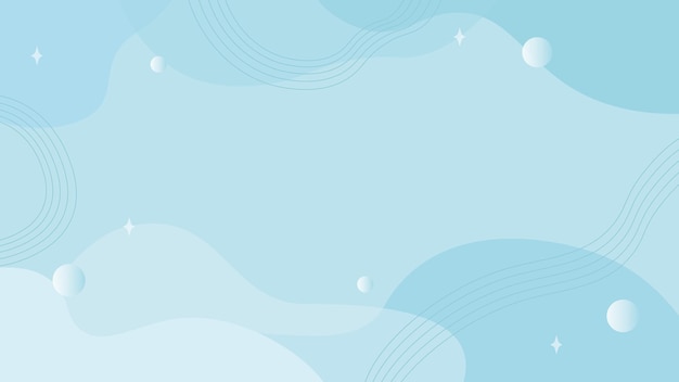 Vector de fondo de cielo azul abstracto