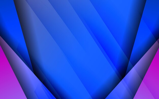 Vector de fondo de color azul de corte de papel de capa de superposición abstracta