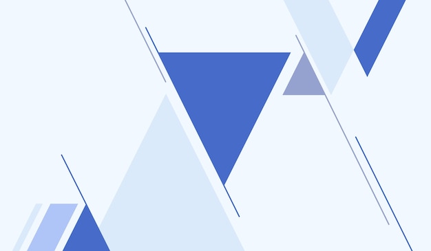 Vector vector de fondo de color azul sencillo para negocios
