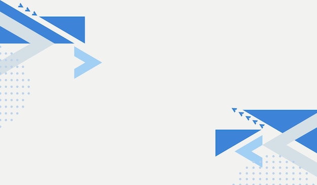 Vector de fondo de color azul sencillo para negocios